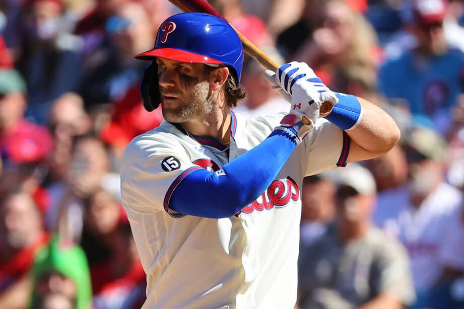 Harper in phillies uniform sales
